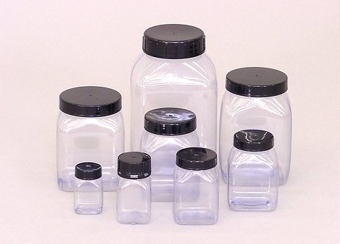 Weithalsbehälter, klarsicht