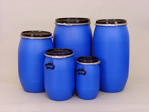 Weithalsfässer, rund